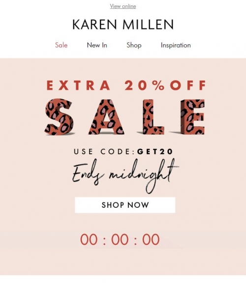 Marketers can encourage urgency with real-time stock levels, popularity messaging, and countdown timers