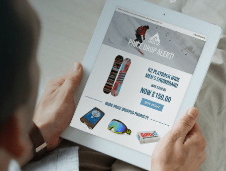 Send price drop alerts to shoppers who browsed a product that has now been discounted