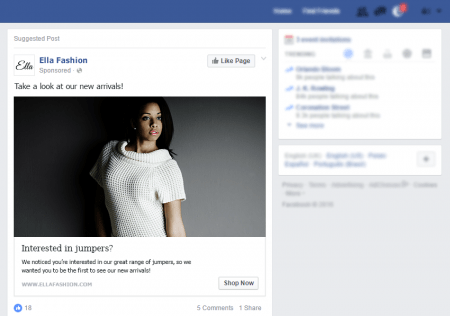 Retarget customers who are close to converting with relevant new product recommendations