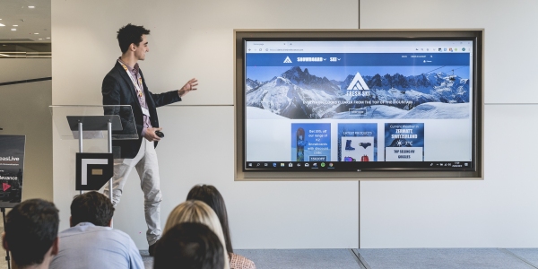 Presentations kicked off with insights on multi-channel personalization from Fresh Relevance