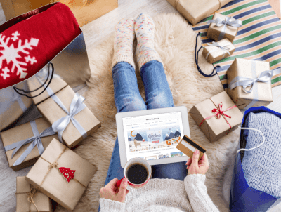 Christmas Website Homepage Personalization