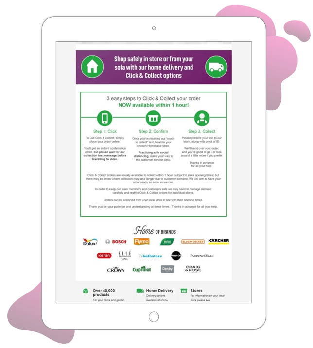 Christmas marketing email examples from brands & retailers